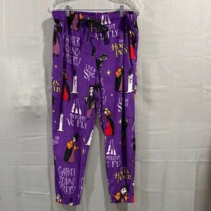 Disney’s Hocus Pocus PJ Jogger Pants size M 8-10